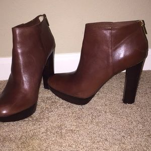 Leather Michael Kors Booties